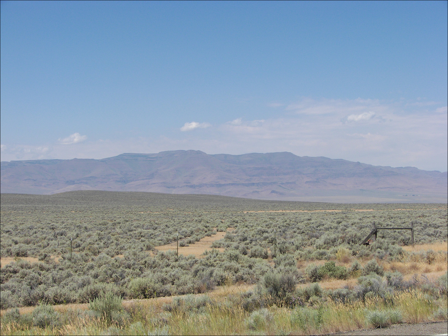 Just into Oregon on Highway 95 from our first stop in Winnemucca